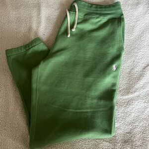 Men XL Polo green sweat pants